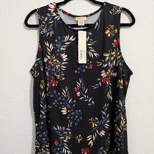 Yelete Women's Floral Tank Top (Size XL)
